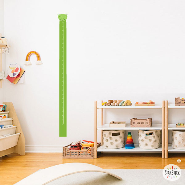 Medidor de estatura infantil - Rana