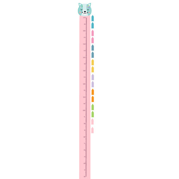 Kitten - Children's height decal