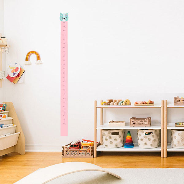 Chaton - Toises murales pour enfants