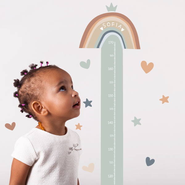 Arc de Sant Martí somrient - Mesurador d'altura infantil