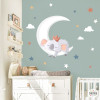 Children's decorative stickers - Koala on the moon