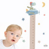 Kids' Height Chart - Airplane with Dinosaur