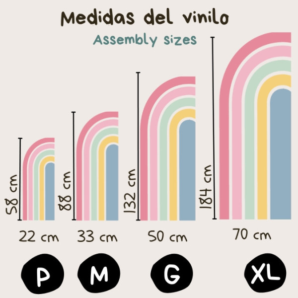 Decoració juvenil – Mig arc de Sant Martí