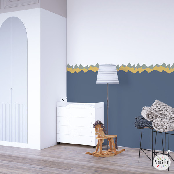 Panells decoratius amb Muntanyes - Vinil autoadhesiu personalitzable en color