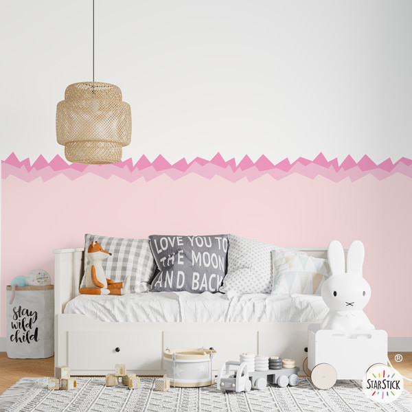Panells decoratius amb Muntanyes - Vinil autoadhesiu personalitzable en color