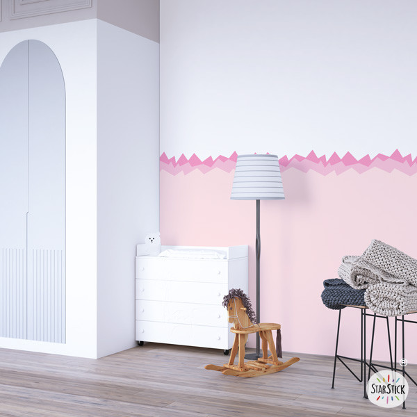 Panells decoratius amb Muntanyes - Vinil autoadhesiu personalitzable en color