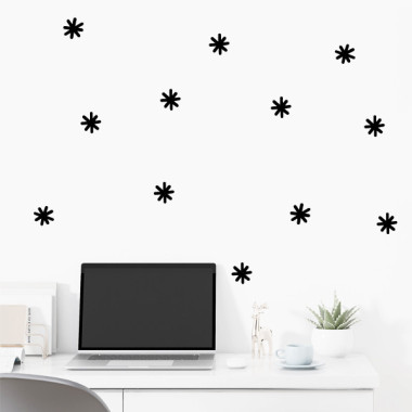 Mini Pack - Colourful Asterisks. Decorative Ideas