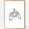 Quadre de paret juvenil - Comandament Gamer