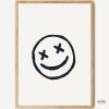 Acid smiley face - Póster juvenil para enmarcar