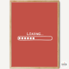 Loading - Poster to decorate youth spaces