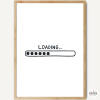 Loading - Poster to decorate youth spaces