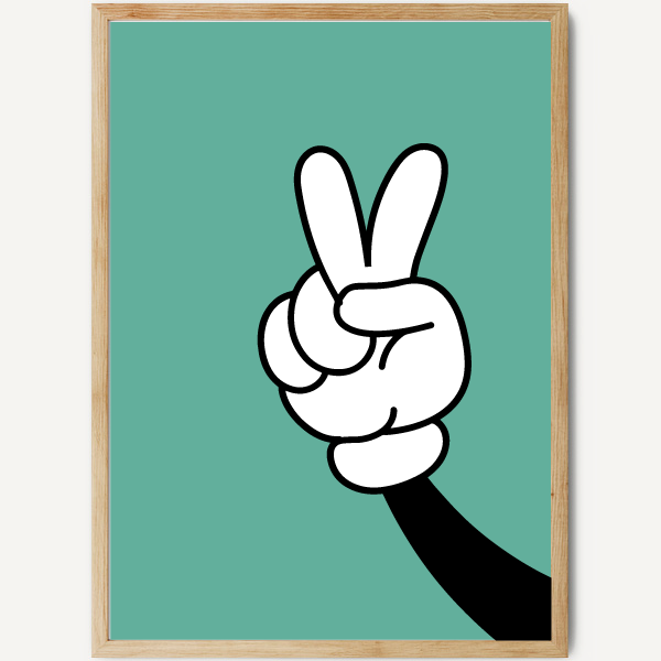 Símbolo Victòria comico - Cuadros y póster juveniles