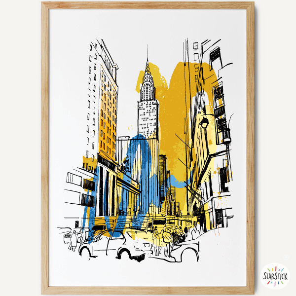 New York - Lámina para enmarcar