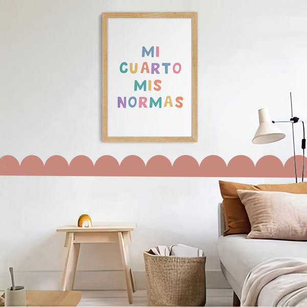 My room, my rules - Youth Poster. Decor for teens