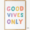 Affiches décoration jeunesse - Good Vibes Only
