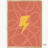 Lightning - Decorative poster for youth rooms