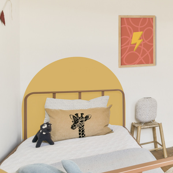 Capçal de llit en vinil – Arc disponible en diferents colors