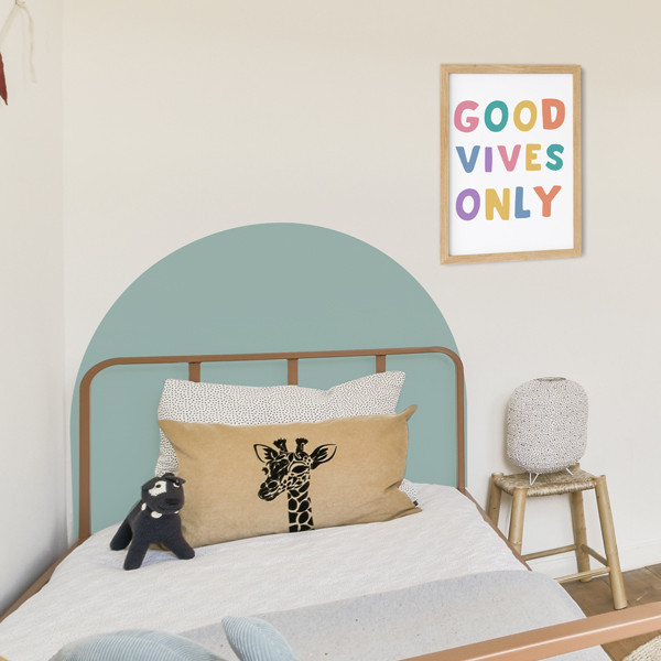 Capçal de llit en vinil – Arc