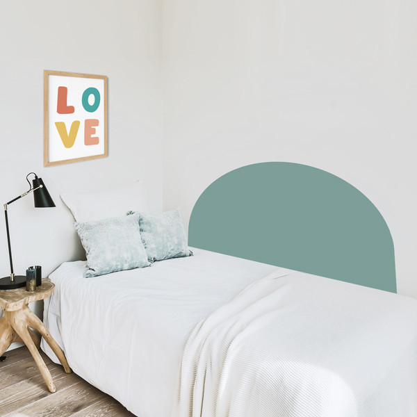 Cabecero de cama en vinilo – Arco disponible en diferentes colores