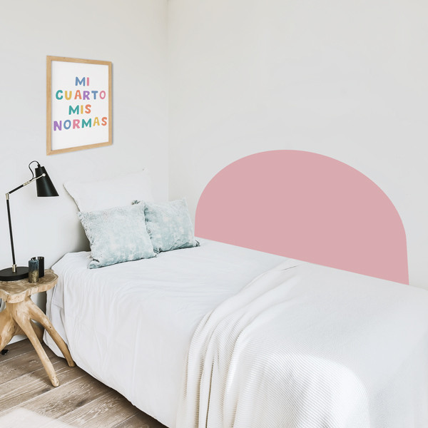 Capçal de llit en vinil – Arc disponible en diferents colors