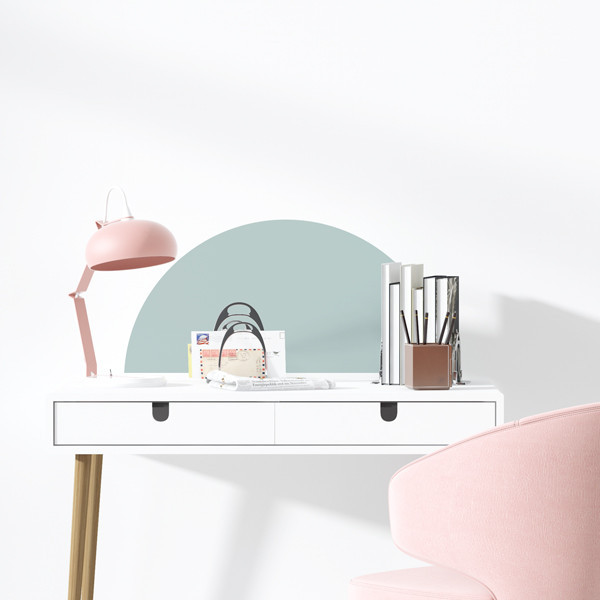 Capçal de llit en vinil – Arc disponible en diferents colors