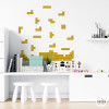 Autocollant avec pièces de Tetris - Décoration pour enfants