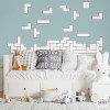 Autocollant avec pièces de Tetris - Décoration pour enfants