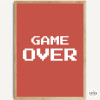 Game Over vintage - Pósters habitacions juvenils