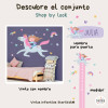 Girl with unicorn - Children's decorative painting
