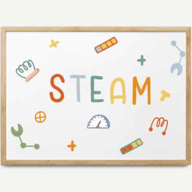 Quadres STEAM - Decoració...