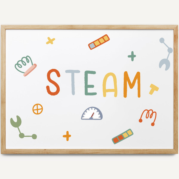STEAM frames - Montessori decoration for classrooms