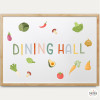 Cuadros decorativos para comedores escolares