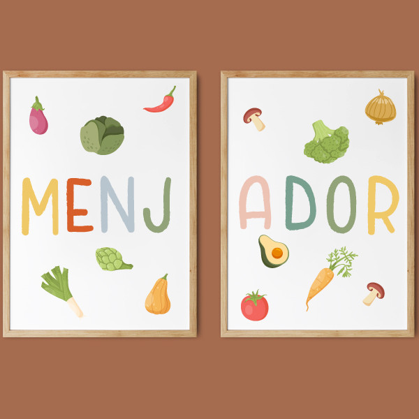 Cantine - Tableaux pour décorer les cantines scolaires