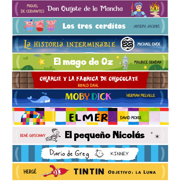 Vinils per decorar escales i graons - Llibres juvenils