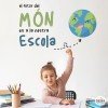 Stickers déco école - L'avenir du monde est dans cette école
