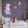 Unicornio soñador - Vinilos habitaciones de niñas