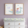 2 quadres decoratius. Princesa i drac. Idees decoració infantil