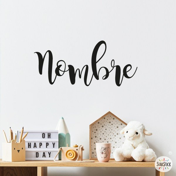 Customize your decal with a name. Personalized children's decals