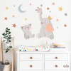 Vinilo infantil animales tocando la luna – Decoración pared bebé