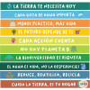 Vinils decoratius per escales d'escoles - Frases de respecte a la natura