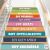 Vinilos para escaleras de colegios. Mensajes de autoestima y superación