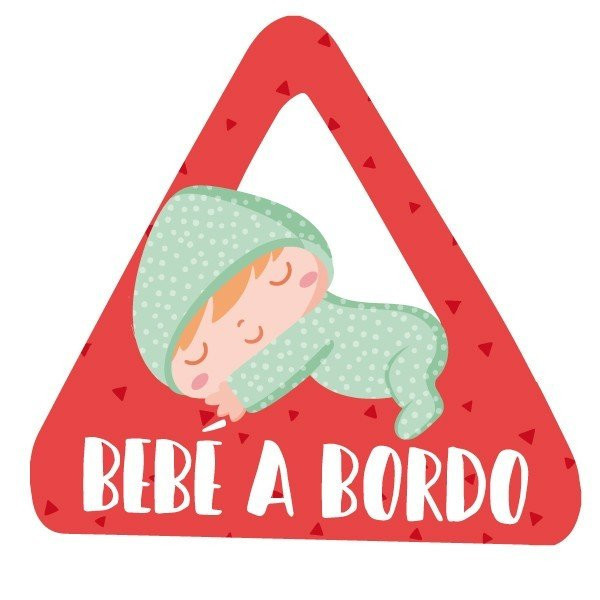 Baby on board. Customizable car stickers.  Mint