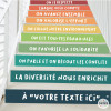 Customizable stickers for staircases. In my school... (Natural colors)