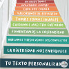 Stickers personnalisables pour les escaliers. Dans mon établissement... (Couleurs terre)