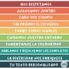 Vinils personalitzables per decorar escales. Al meu centre... (Colors terra)