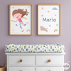 Skating Girl. Customizable prints for girls' rooms
