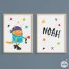 Tableaux décoratifs pour enfants et adolescents. Big Monster Graffiti