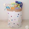 Paper organizer bag - Colored confetti