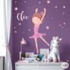 Vinilo Decorativo Niña Bailarina – Ideal para Habitaciones Infantiles de Niña