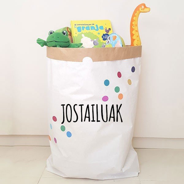 Sac organitzador de paper - Joguines